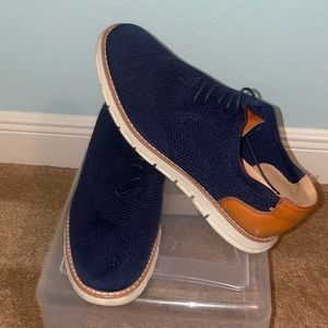 Briefly Worn Men’s 13 Nautica Denim Blue and Leather